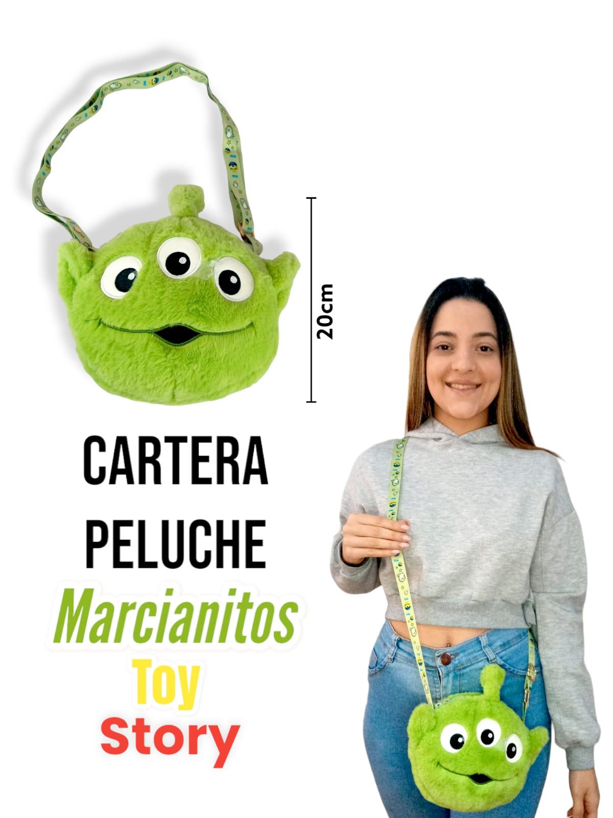 Cartera Peluche Marcianitos Toy Story